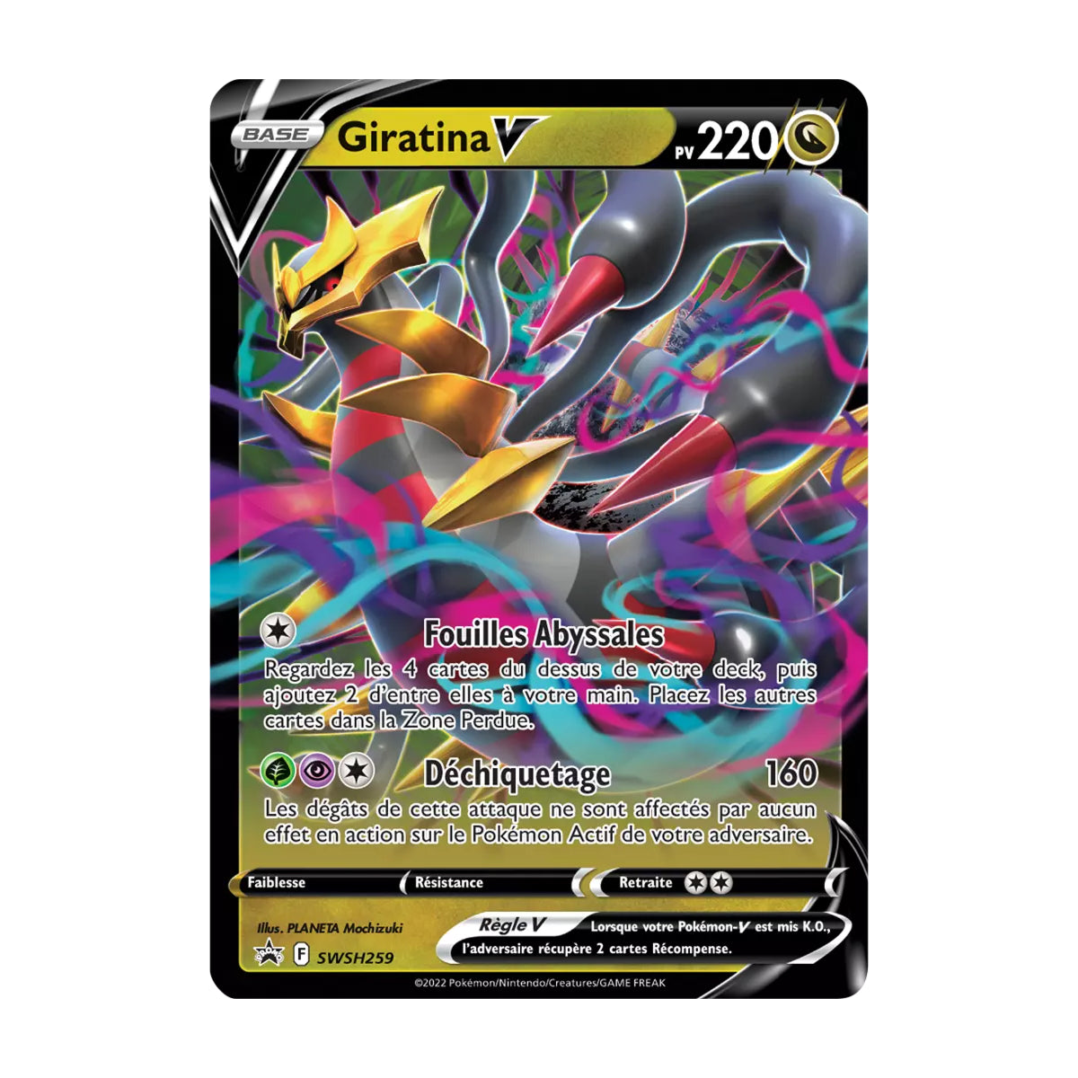 Pokébox Giratina V - Septembre 2022 - En Français