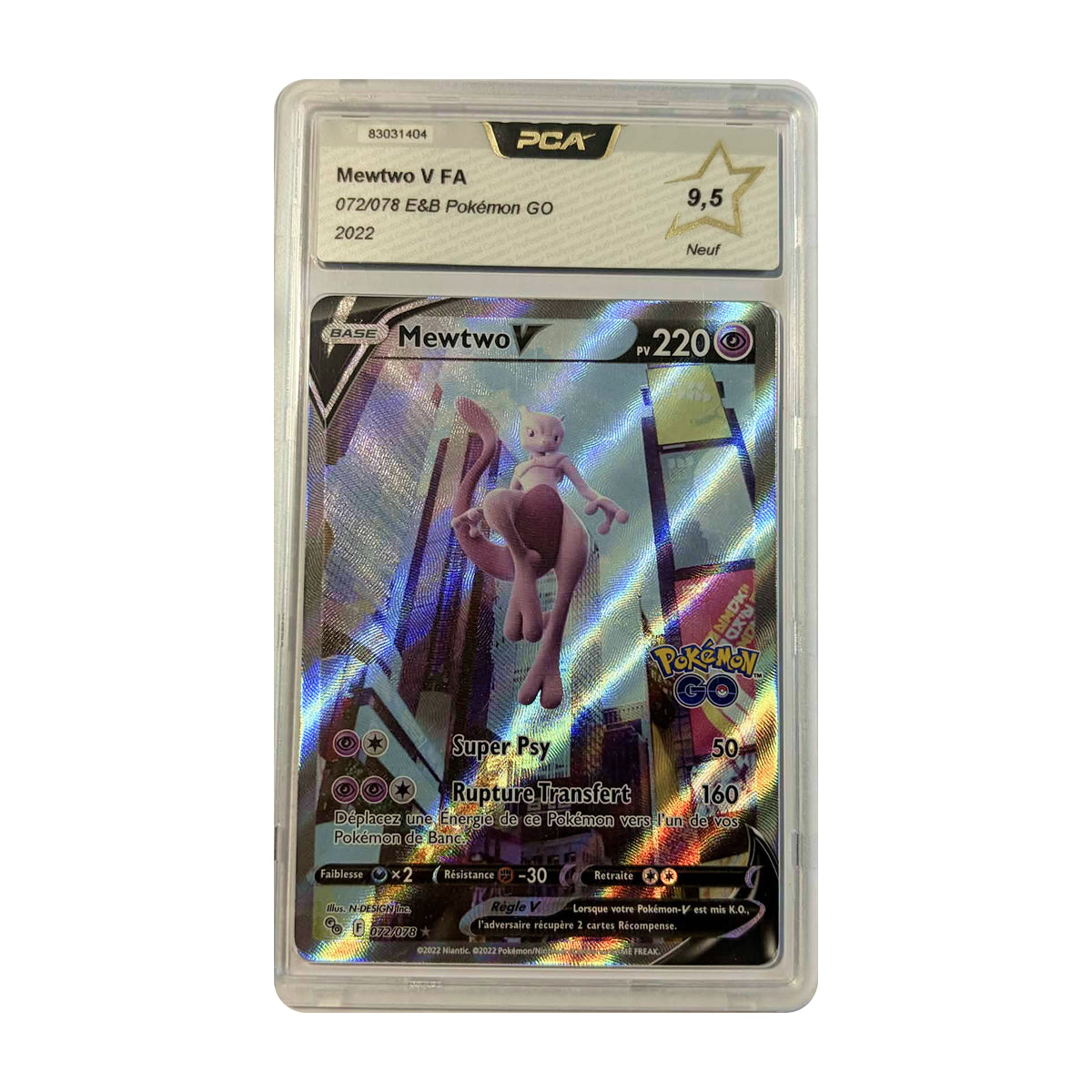 Mewtwo V 72 PCA9.5
