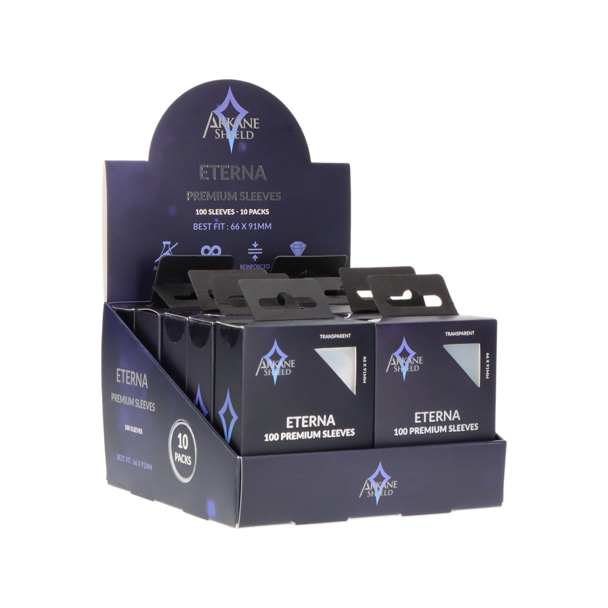 Sleeves Premium 100 pcs - Arkane Shield