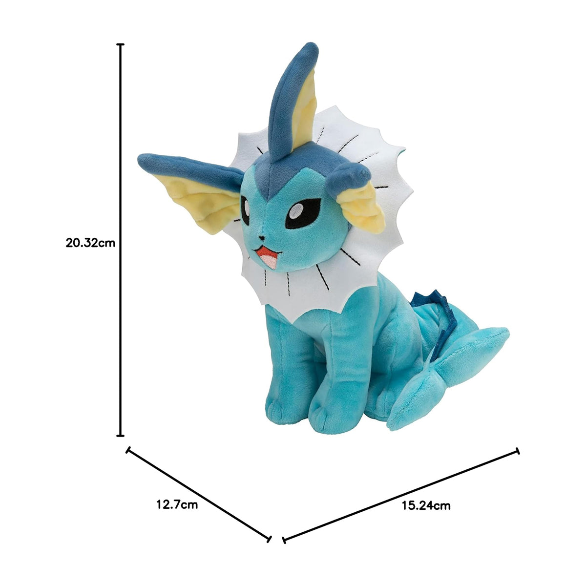 Peluche Pokémon Aquali 20 cm