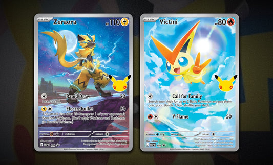 Toutes les cartes des 30 ans de Pokémon : UPC, ETB, prix et dates
