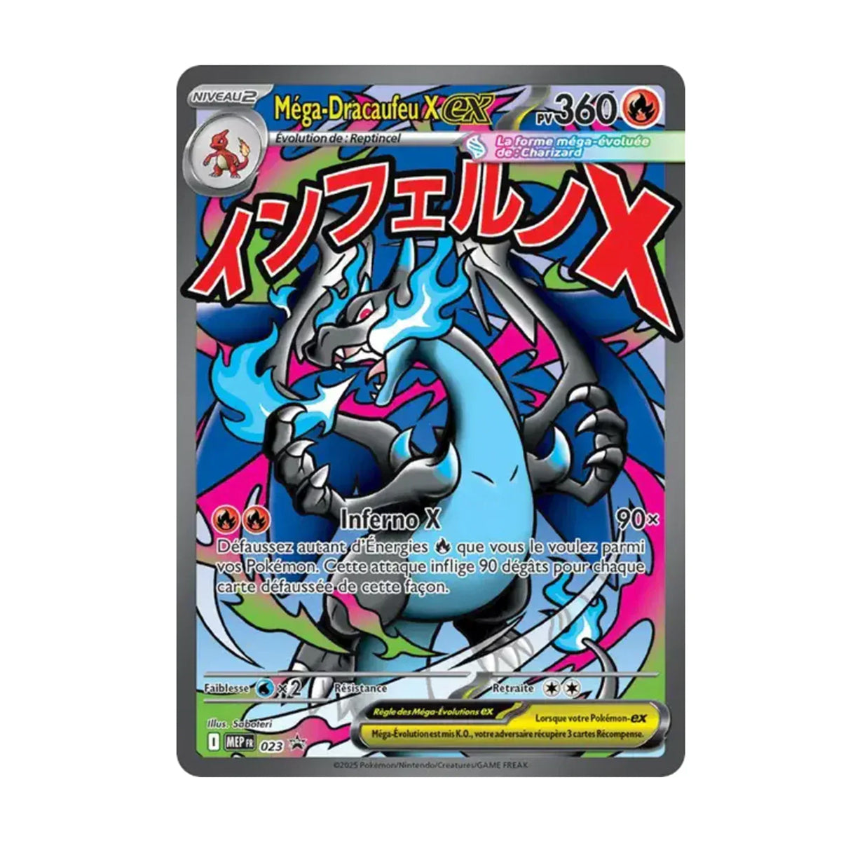 UPC Méga-Dracaufeu X - ME02 - En Français