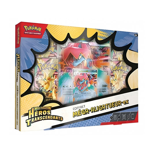 Coffret Méga-Aligatueur Héros Transcendant - ME2.5 - En Français