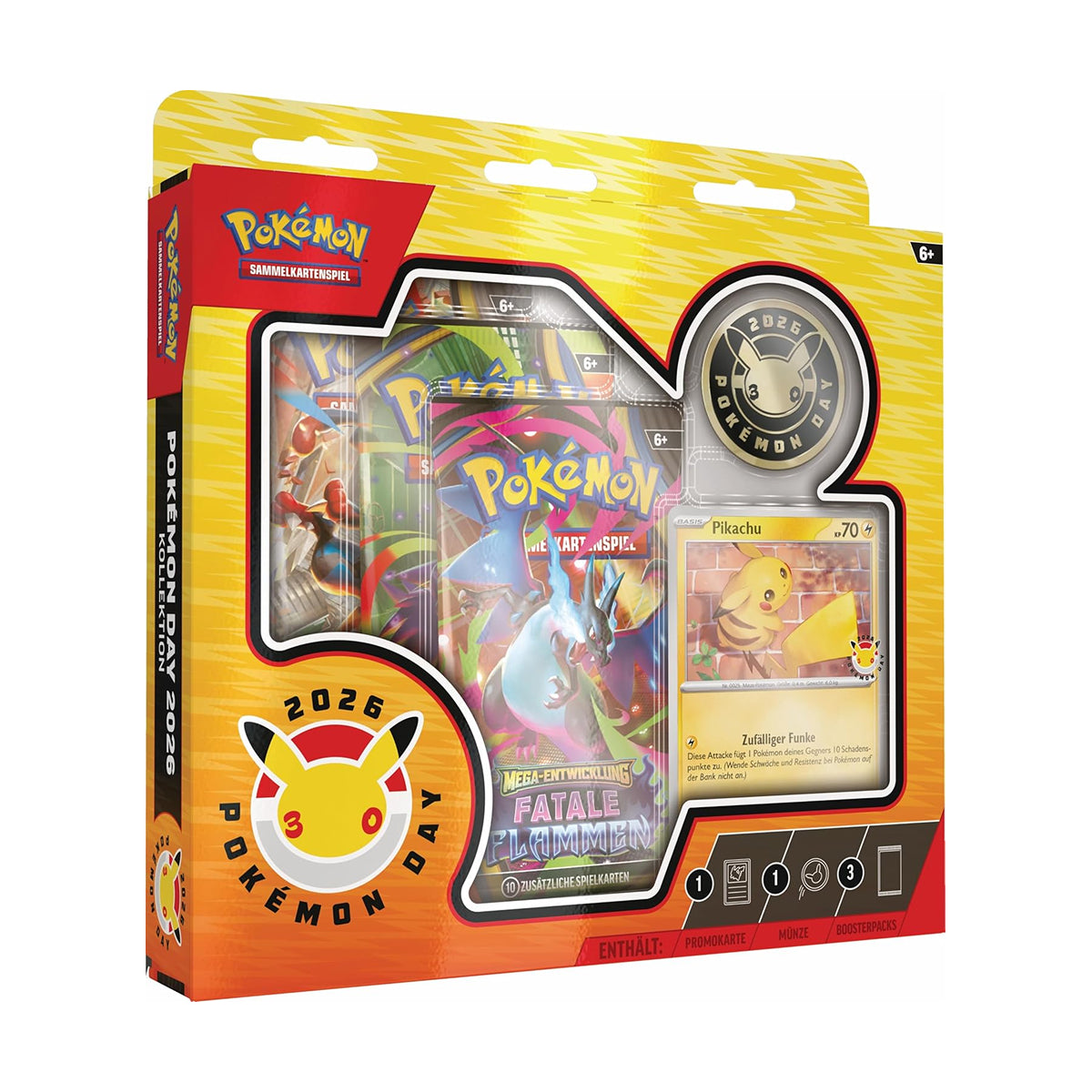 Coffret Collection Journée Pokémon 2026 Pikachu - En Français