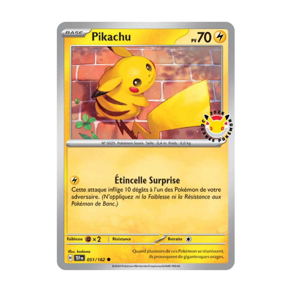 Coffret Collection Journée Pokémon 2026 Pikachu - En Français