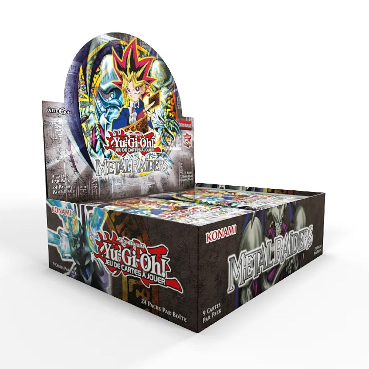 Yu-Gi-Oh! – Display Metal Raiders 25 ans - En Français
