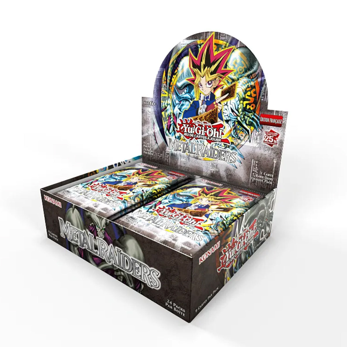 Yu-Gi-Oh! – Display Metal Raiders 25 ans - En Français