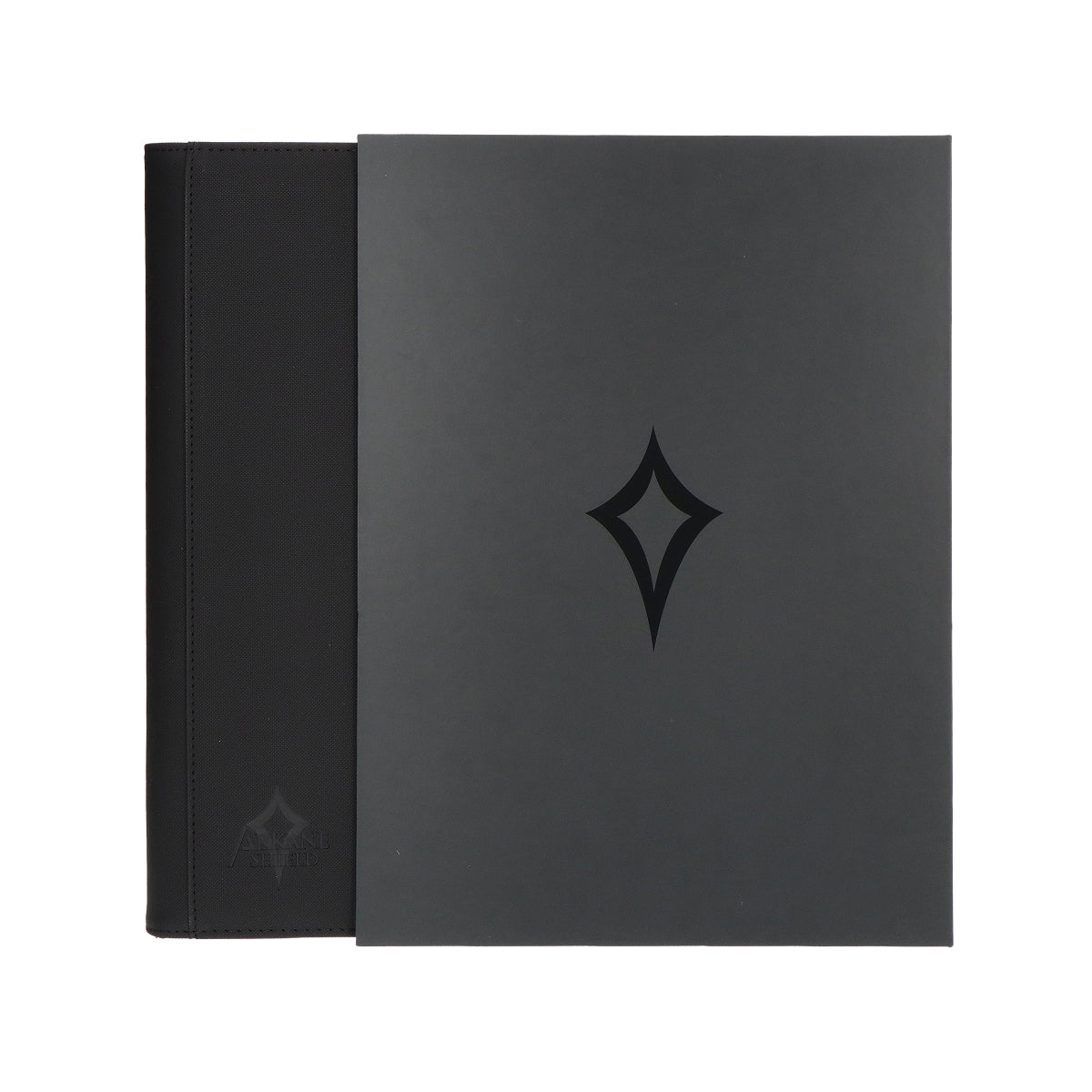 Classeur premium 360 cartes format 3x3 – Étui inclus - Noir - Arkane Shield (Copie)