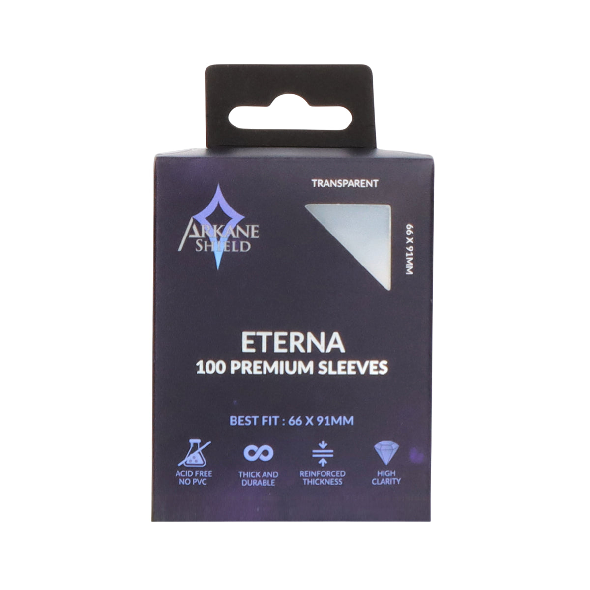 Sleeves Premium 100 pcs - Arkane Shield