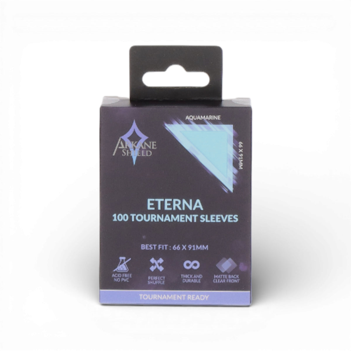 Tournament sleeves opaque 66x91 mm 100pcs - Arkane Shield