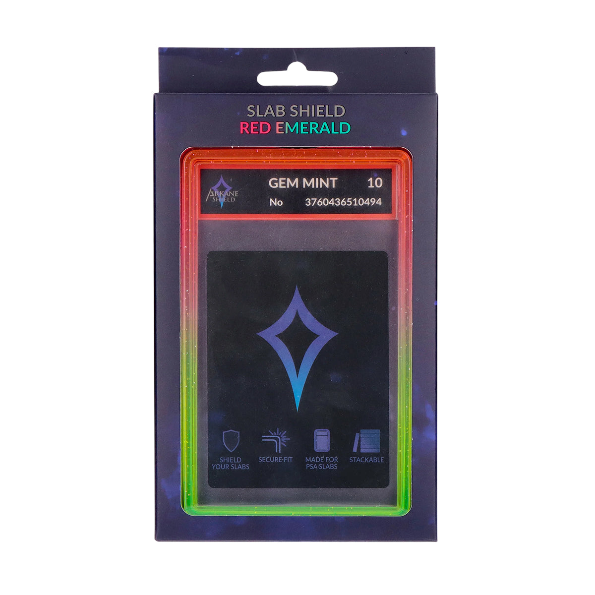 Slab shield Red emerald - Arkane Shield