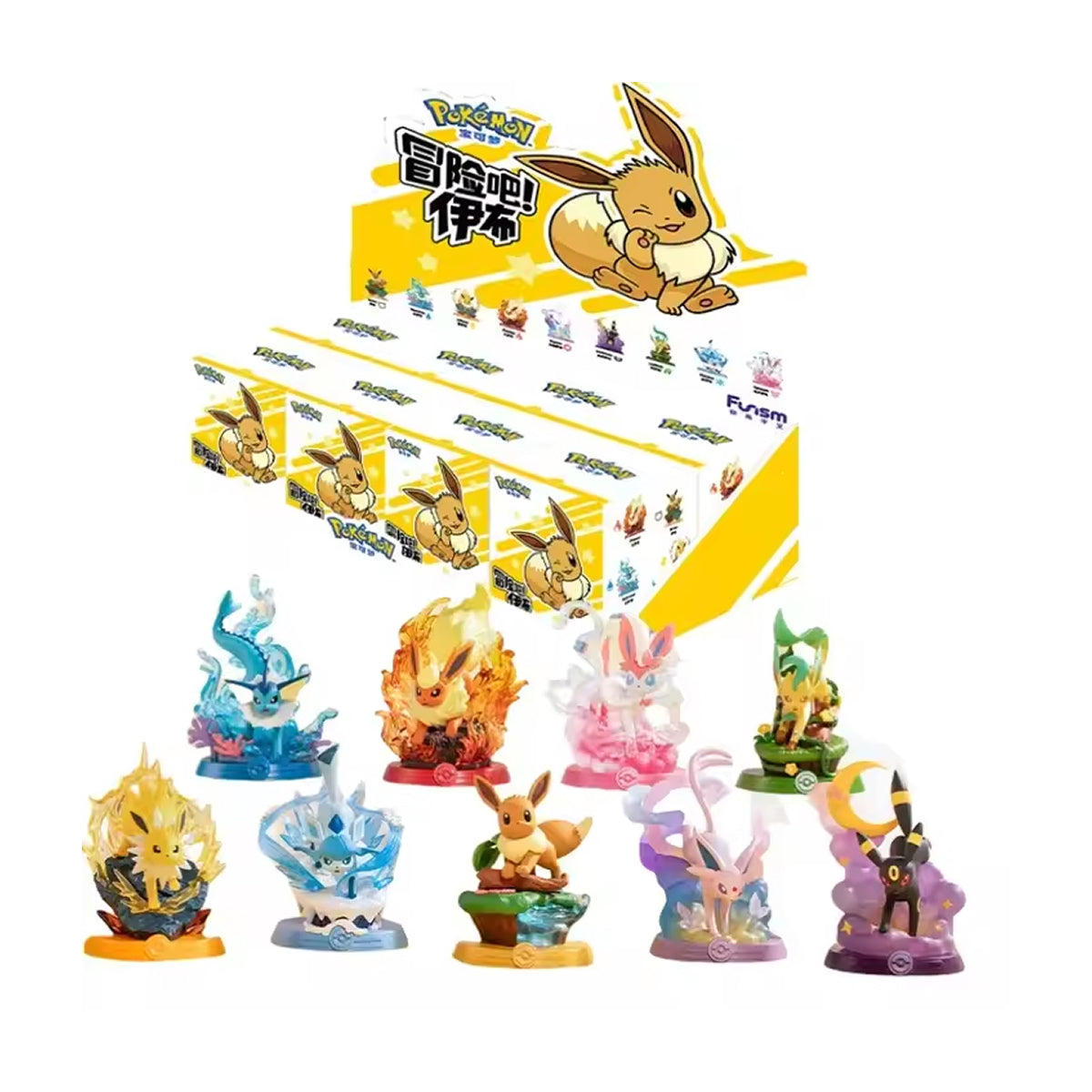 Boîte mystère Pokémon Funism – Take the Adventure ! Évoli