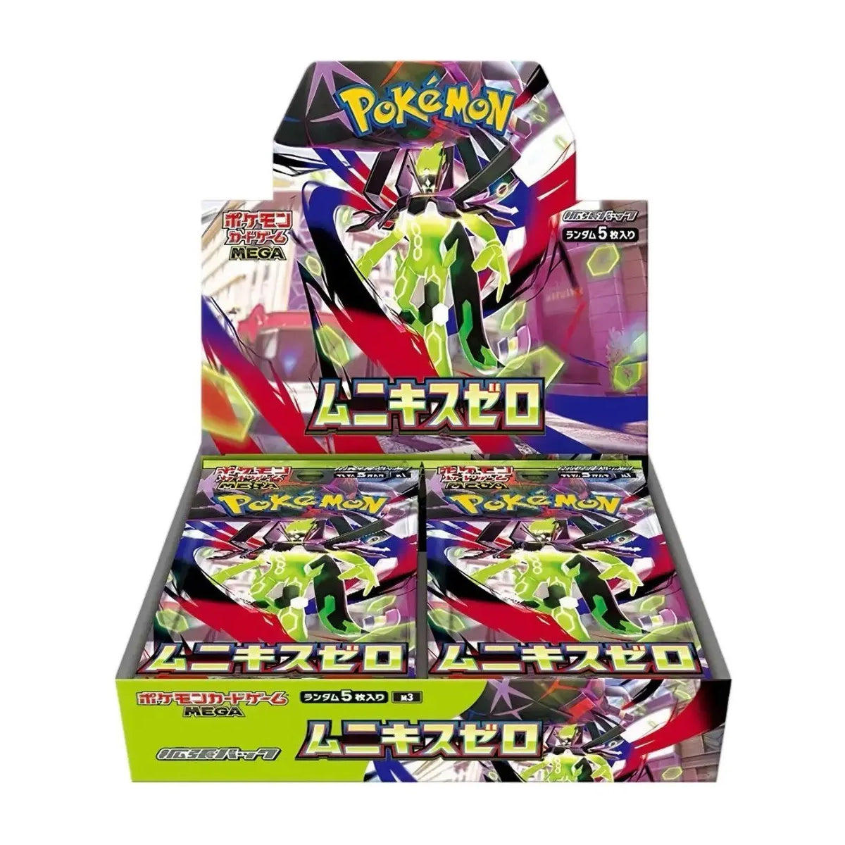Display Munikis Zero M3 Shrink - Pokémon Japonais