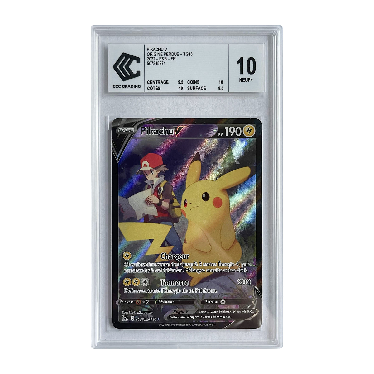 CCC 10 - Pikachu Origine Perdue - LOR TG16 - Pokémon